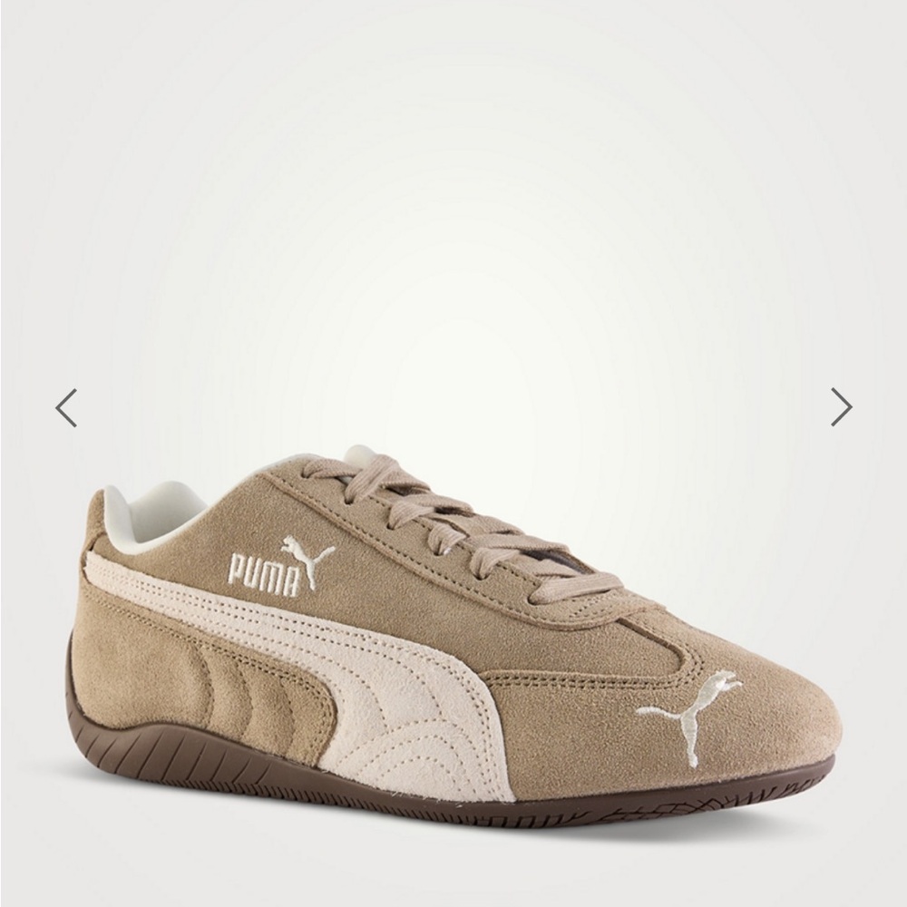 PUMA SPEEDCAT ELEVATED SUEDE SNEAKERS